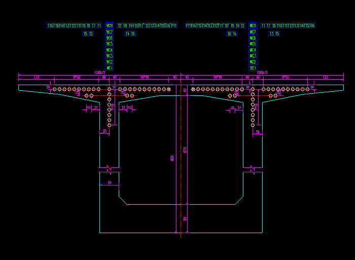 大桥全套CAD设计图纸1