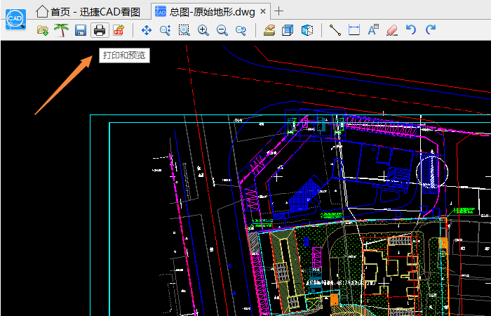 迅捷CAD看图如何打印图纸？CAD打印设置方法