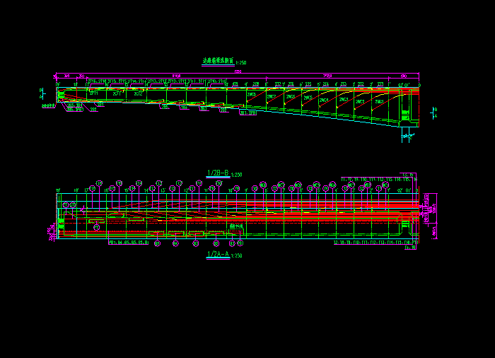 大桥全套CAD设计图纸6