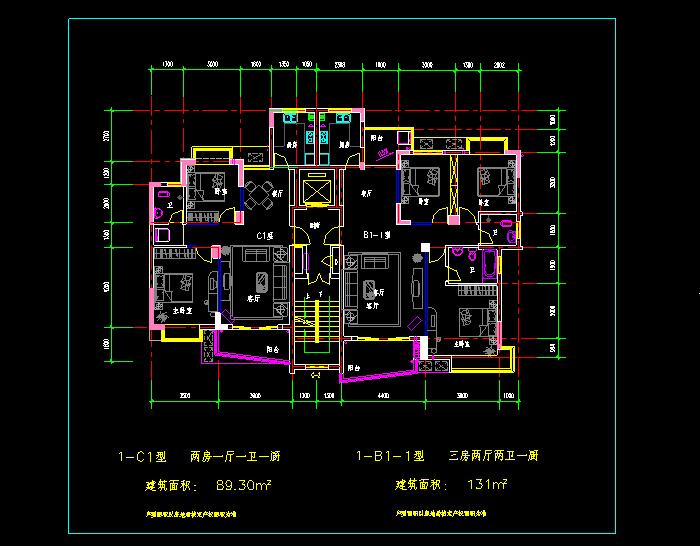 农家小型别墅设计CAD建筑图