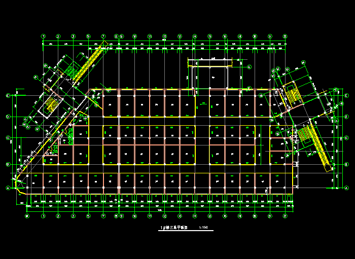 商业综合楼CAD建筑施工图4