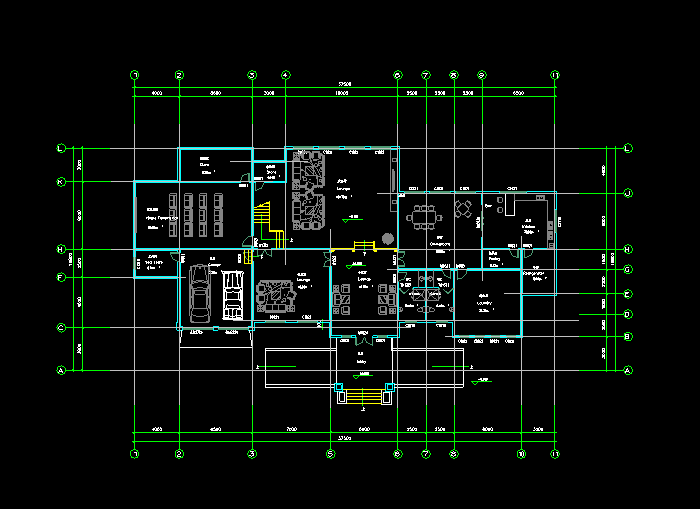 别墅全套CAD设计建筑图6