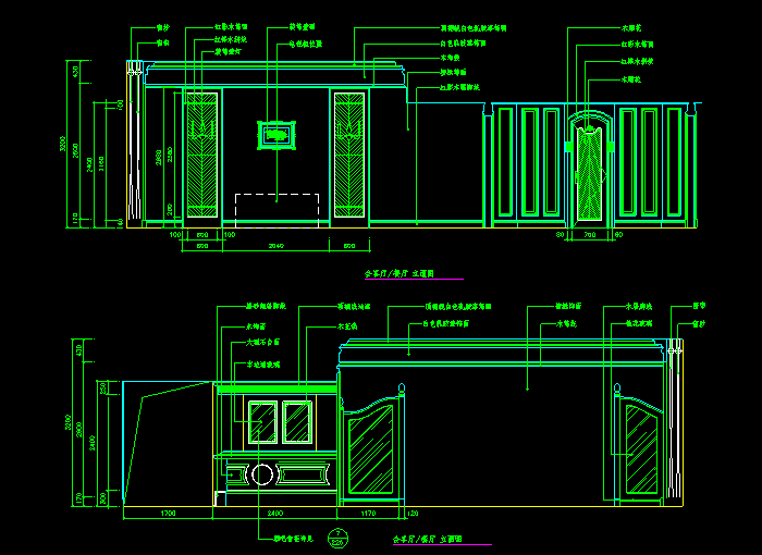 酒店总 统套房CAD设计建筑图纸7