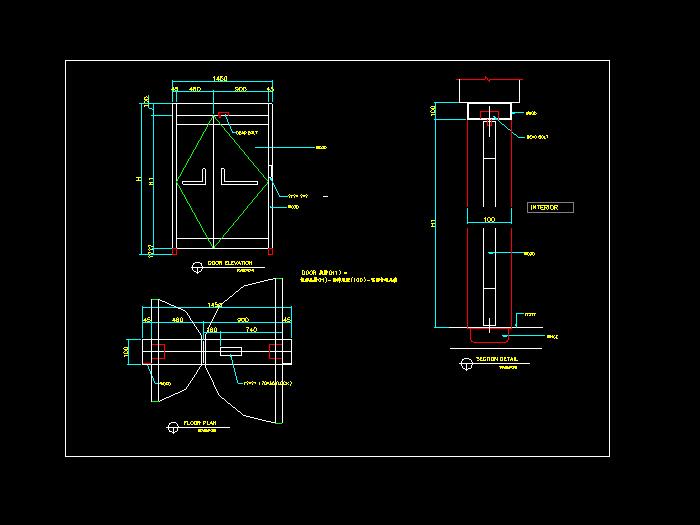 三层别墅室内CAD装修图1