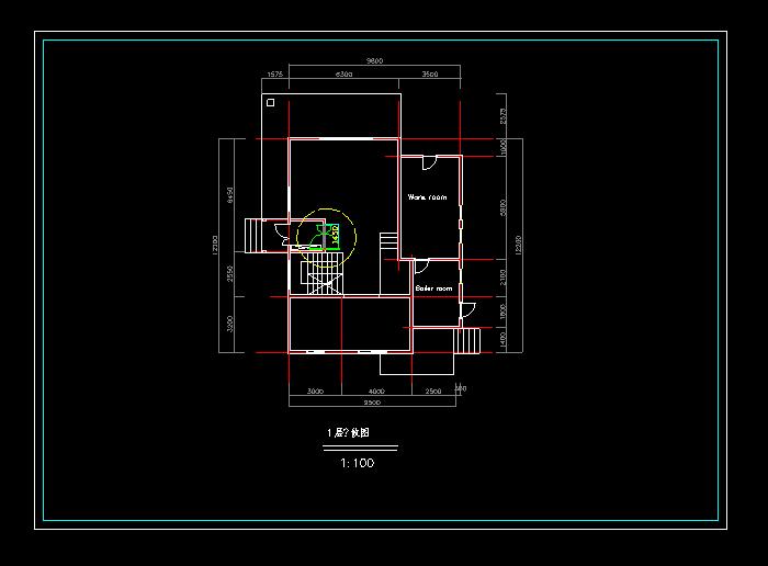 三层别墅室内CAD装修图2