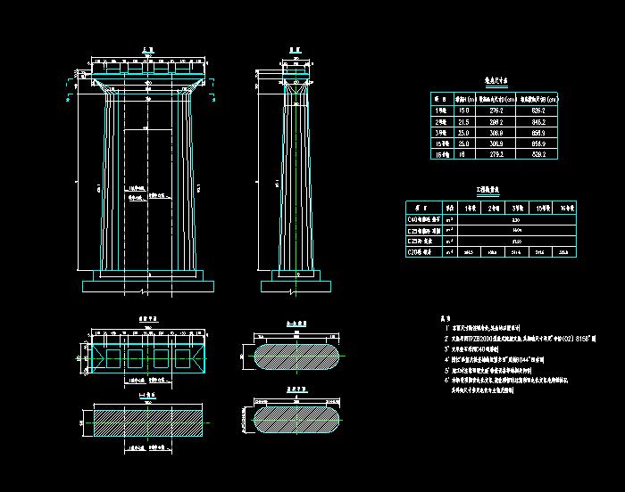 某地大桥设计CAD施工图4