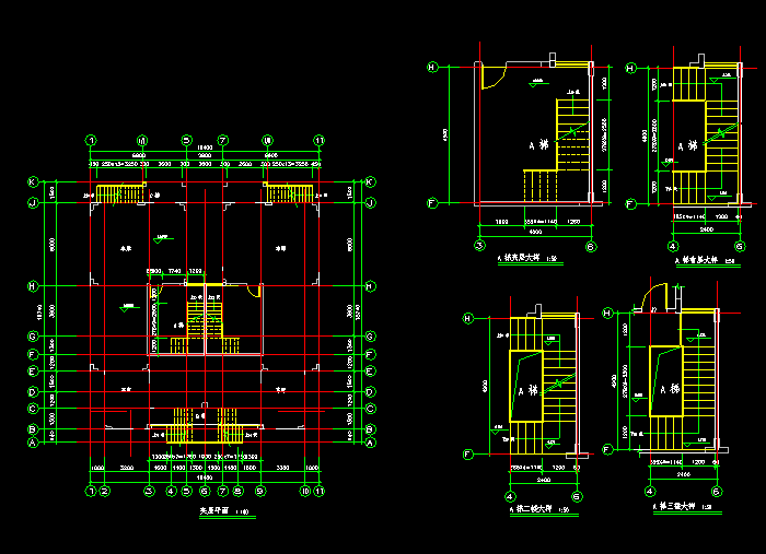 古建筑CAD设计图纸5