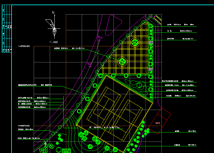 城市公园设计CAD图纸3