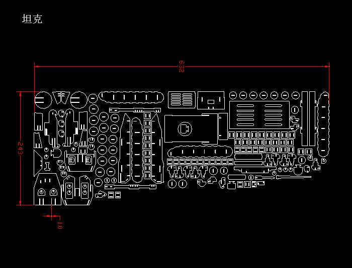 建筑雕刻工艺品CAD图纸2