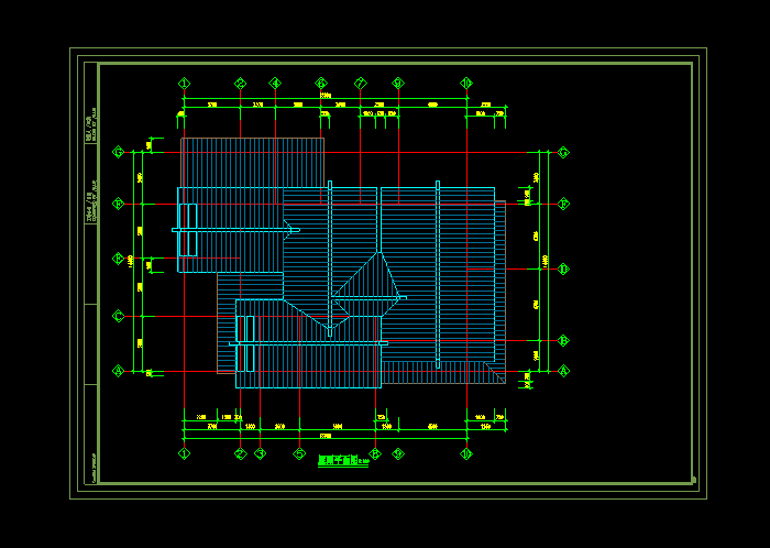 中西独院别墅设计CAD施工图4