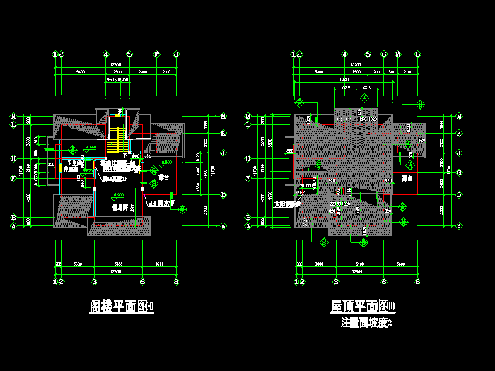 中西独院别墅设计CAD施工图7