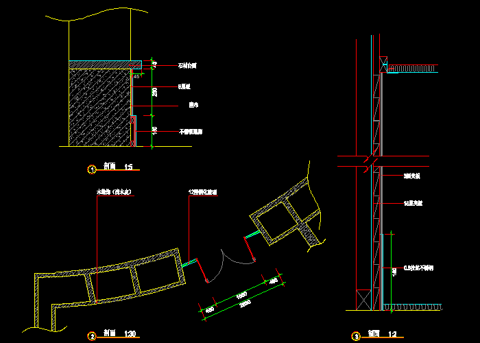 十四层会议室CAD设计施工图