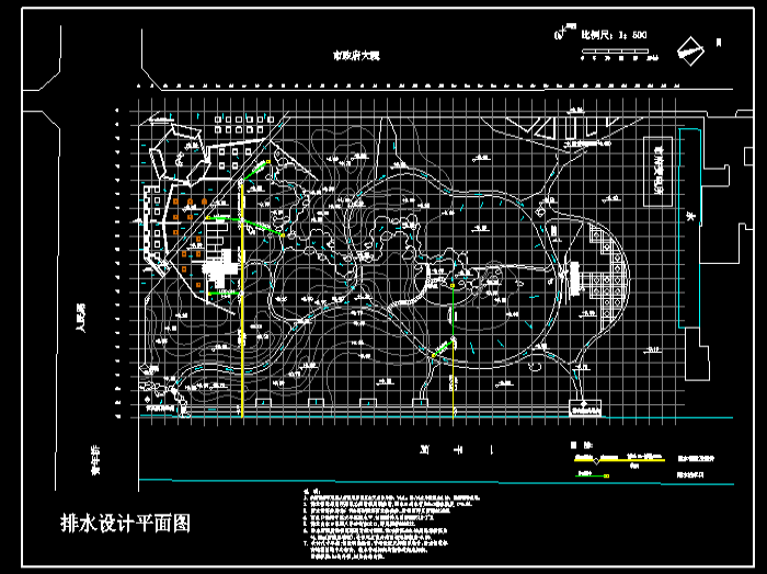 园林植物配置CAD施工图3