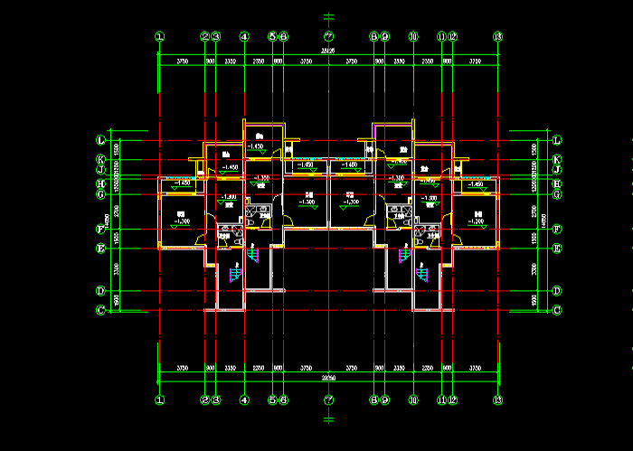 某住宅楼设计CAD图纸